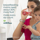 Upspring Milkflow Electrolyte Breastfeeding Supplement Drink Mix Fenugreek-Free, Moringa | Blueberry Acai Flavor | Lactation Supplement to Support Breast Milk Supply & Restore Electrolytes* | 16 Mixes