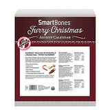 SmartBones Holiday Advent Calendar 24 Count, Made with Real Chicken, Rawhide-Free Chews for Small Dogs