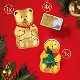 Lindt Holiday Teddy Bear Chocolate Candy Advent Calendar, Assorted Chocolates, 4.5 oz. (2023)