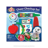 Elf Pets Cheer Check Up Set – 4 pc. Vet Kit for Kids – Pretend Play Doctor Set with Chart, Thermometer, Brush and Cuff – Care for Elf Pets Plush, Pals of The Elf on the Shelf - Brand Scout Elf