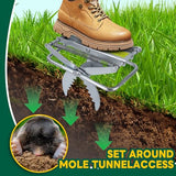 Upgraded Mole Trap Scissor, Mole Traps for Lawns That Kill Best, Easy Step Setup