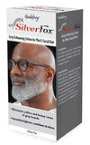 Godefroy Silver Fox Men's Silver And Gray Beard Brightener For Ethnic Hair Types, 3 Fluid Ounce