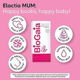 BioGaia Elactia Breastfeeding Probiotic | Lactation Supplements | Newborn Essentials and Probiotics for Both Mom & Baby | Daily Supplement for Healthy Lactation | 30 Count | Breastfeed Happy
