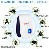 Ultrasonic Pest Repeller Plug in 10 Pack, Electronic Mouse Repellent Devices, Get Rid of Mosquito, Mice, Cockroach Spider Bed Bug, Indoor Pest Control for Home,Warehouse,Office,Kitchen,Hotel