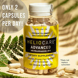 Heliocare Advanced Nicotinamide B3 Supplement: Niacinamide 500mg and Fernblock PLE Extract 240mg Per Serving - Supports Skin Cell Health W/ Antioxidant Rich Vitamin B3 Niacin - 120 Vegan Capsules