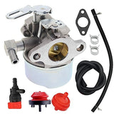 IBVIBV Carburetor Compatible with John Deere 524 526 522 TRS24 524D Simplicity 555 560 524 Snapper I4220 I524 5240 Snowblower w/ 4hp 5hp Tecumseh engine