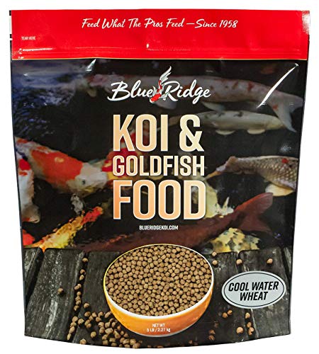 Blue Ridge Fish Food [5lb], Cool Water Wheat Formula Floating 3/16