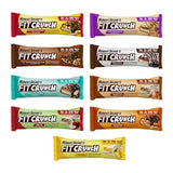 FITCRUNCH Snack Size Protein Bars, Designed by Robert Irvine, World’s Only 6-Layer Baked Bar, Just 3g of Sugar & Soft Cake Core (Flavor Lovers)