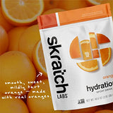 Skratch Labs Hydration Powder | Sport Drink Mix | Electrolytes Powder for Exercise, Endurance, and Performance | Orange | 20 Servings | Non-GMO, Vegan, Kosher