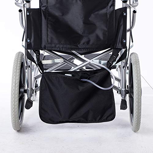 Fushida Catheter Bag Covers for Wheelchairs,Wheelchair Under Basket for Infusion Bag,Urine Urainage Bag Holder,A Dignified of Wheelchair Storage Bag,Wheelchair Urine Bag Holder for Kidney Client