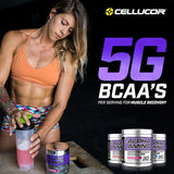 Cellucor Alpha Amino EAA & BCAA Powder | Branched Chain Essential Amino Acids + Electrolytes | Fruit Punch | 30 Servings