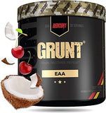 REDCON1 Grunt EAAs, Tiger's Blood - Sugar Free, Keto Friendly Essential Amino Acids - Post Workout Powder Containing 9 Amino Acids to Help Train, Recover, Repeat (30 Servings)