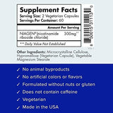 TRU NIAGEN - Patented Nicotinamide Riboside NAD+ Supplement. NR Supports Cellular Energy Metabolism & Repair, Vitality, Healthy Aging of Heart, Brain & Muscle - 60 Servings / 120 Capsules - Pack of 2