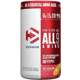 Dymatize All9 Amino, 7.2g of BCAAs, 10g of Full Spectrum Essential Amino Acids Per Serving for Recovery and Muscle Protein Synthesis, Fruit Fusion Rush, 30 Servings, 15.87 Ounce