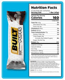 Built Puffs Bars, 12 Count Protein Bar - High Protein Energy Bars, Collagen, Gluten Free, Chocolate Covered, Low Carb, Low Calorie, Low Sugar, Delicious Protein, Healthy Snack (Coconut Brownie Chunk)