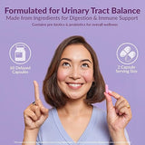 Complete Vaginal Probiotics for Women - w/Added Cranberry, D-mannose to Promote Urinary Tract, Bladder, Gut & Vaginal Health - pH Balance for Women - Support UTI, BV, YI - 60 Vegan Capsules