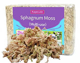 Kapecute Sphagnum Moss 1.2 lb Perfect for DIY Moss Pole, Great Potting Mix for Indoor Plants, Help with Maintain Humidity