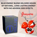 20 Sachets of bHIP i-Blue Energy Blend for Women/Men (Perfect to Support Noni Gia & i-Red/i-Pink),Bonus A Small Shaker Cup 12Oz (Color May Vary)