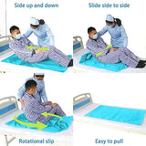 BUYHAO Tubular Slide Sheet for Patient Transfer，Washable & Reusable Draw Sheets, Sliding Board Suitable for Cars, Vehicles, Wheelchairs, Hospitals, Bed Transfers, Nursing Home Care，53" x 30"