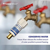 Freeze Miser 2 Pack - Outdoor Faucet Freeze Protection | Durable Replacement for Faucet Covers for Winter - Freeze Proof Outdoor Faucet Protector - Low Maintenance & Easy to Install - Saves Water