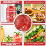 (28OZ) Sea Moss Gel, Raw Vegan Organic Irish Seamoss Gel, Immune and Digestive Support Vitamin Mineral Antioxidant Supplements, Strawberry