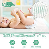 MILDPLUS Disposable Bed Pads 30“X36” (50pcs) Extra Large Underpads for Incontinence Disposable Pads for Adult, Bedwetting Child or Pets (90g/Piece, 7g SAP)