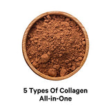 Codeage Multi Collagen Peptides Protein Powder, Chocolate Mocha Instant Coffee - Low Calories Drink & Shake - Collagen Type I, II, III, V & X - Grass-Fed, Pasture-Raised, Hydrolyzed, Non-GMO - 14.39oz