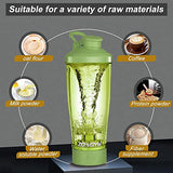 Electric Protein Shaker Bottle, 24 oz USB Rechargeable Blender Bottles, Shaker Bottles for Protein Mixes with BPA Free, Blender Accessories, Made with Tritan Portable Blender Cup for Protein Shakes