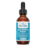 NiacinaMax Serum with 10% Niacinamide (Vitamin B3), Tea Tree Oil, Calendula Extract, Allantoin and Vit. B5 & E – Enhanced Dermal Penetration – Shrinks Pores & Reduces Blemishes on Skin – 2 oz / 60 ml