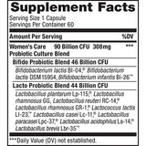 Renew Life Women's Probiotic Capsules, Supports Vaginal, Urinary, Digestive and Immune Health, L. Rhamnosus GG, Dairy, Soy and gluten-free, 90 Billion CFU, 60 Count