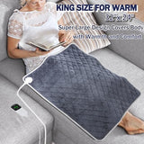 Heating Pad for Back Pain Relief and Cramps, 32"x 24" XXXL Large Heating Pad for Abdomen, Neck, Shoulder, Leg & Knee Pain Relief with 6 Fast Heating Settings, Auto Shut Off, Machine Washable