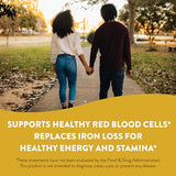 Nature’s Way Ultimate Iron Healthy Red Blood Cells* 50 mg per Serving Gluten-Free 90 Softgels