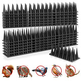 EcoGrowth Bird Spike for Bird Cat Squirrel, Fence Spike to Keep Pigeon Raccoon Away, Bird Spikes Security for Railing, Roof - 22 Pack (21.6 FT)