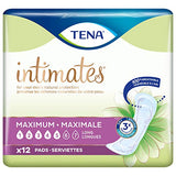 Tena Intimates Maximum Absorbency Incontinence/Bladder Control Pad, Long Length, 12 Count