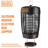 BLACK+DECKER Bug Mosquito Zapper Indoor and Outdoor Mosquito Killer and Fly Zapper
