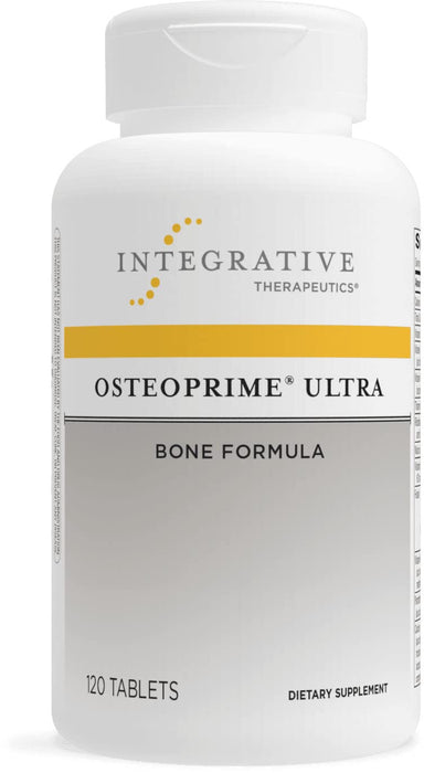 Integrative Therapeutics OsteoPrime Ultra - Comprehensive Bone Health Formula to Support Calcium Absorption * - Supplement with Vitamin D, Vitamin C, Magnesium, Zinc & Niacin - 120 Tablets