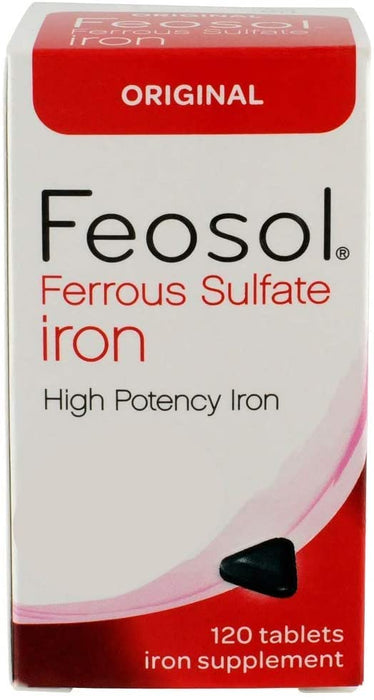 Feosol Original Vitamins, 120 Count (Pack of 2) by Feosol