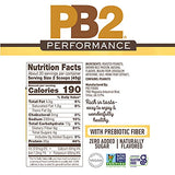 PB2 Performance Peanut Protein Powder with Madagascar Vanilla – [2 lb/32 oz Jar] – 20g of Vegan Plant Based Protein Powder, Non GMO, Gluten Free, Non Dairy