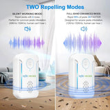 2024 Upgraded Ultrasonic Pest Repeller, Indoor Pest Repellent 6 Packs, Electronic Plug in Pest Control for Roach, Ant, Rodent, Mouse, Bugs, Mosquito, Spider Repellent for House, Garage, Warehouse