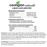 Liquid Aerator (32oz) - Liquid Lawn Aerator Loosens & Conditions Compacted Soil for Increased Nutrient Uptake - USA Made, Minerals, Nutrients, Humic Acids, & Microbes for Healthier Growth