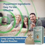 SEEKBIT Roach Repellent Large, Natural Cockroach Repellent Pouches, Repels Ant, Spider, Roach Insect Rodent Repellent, Keep Roach Away from Closet