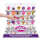 Mini Brands Advent Calendar 2023 by ZURU Mini Brands Limited Edition Advent Calendar with 4 Exclusive Minis, Mystery Collectibles Toys Comes with 24 Minis