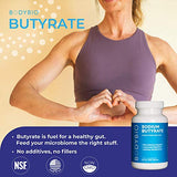 BodyBio Gut Health Supplement 60 Caps - Butyrate + Sodium | The Ultimate Postbiotic | No Bloating | No Gas | Great Poops | Supports Healthy Digestion | Leaky Gut Repair | No Additives