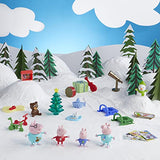 Peppa Pig Peppa’s Kids Advent Calendar, Contains 24 Surprise Toys, 4 Holiday Peppa Pig Family Figures; Ages 3 and Up