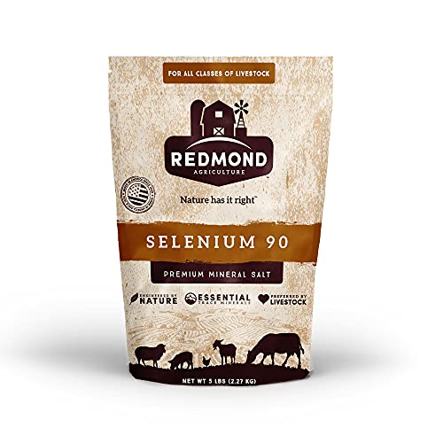 Redmond Agriculture Selenium 90 Premium Mineral Salt