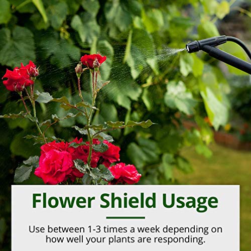 Humboldts Secret Flower Shield – Powerful Insecticide – Pesticide – Miticide – Fungicide – Bug Spray – Spider Spray – Plant and Flower Protection – Healthy Treatment for Pests and Fungus (1 Gallon)