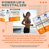 Trace Minerals | Power Pak Sugar Free Electrolyte Powder Packets | 1200 mg Vitamin C, Zinc, Magnesium | Boost Hydration, Immunity, Energy, Muscle Stamina | Keto Friendly | Orange Mango | 60 Packets