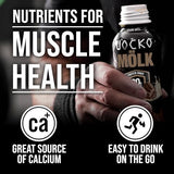 Jocko Mölk Protein Shakes – Naturally Flavored Protein Drinks, KETO Friendly, No Added Sugar, 30g Grass Fed Protein - Ready to Drink, 12 FL Oz, 12pk, Liquid (Sweet Cream Coffee)