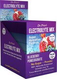 Electrolytes Powder Packets - Electrolytes No Sugar - Hydration Packets - Electrolyte Mix - Keto Electrolytes - Fasting Electrolytes - Water Enhancer, No Tablets - 30 Packets Blueberry-Pomegranate