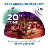 Thermacell E-Series Rechargeable Mosquito Repeller with 20’ Mosquito Protection Zone; 2 Pack Bundle, Charcoal; Includes 24-Hr Repellent Refill; Bug Spray Alternative; Scent Free